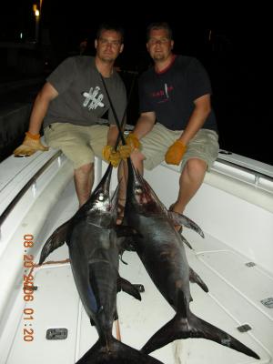 Texas boys get into a nice bite.